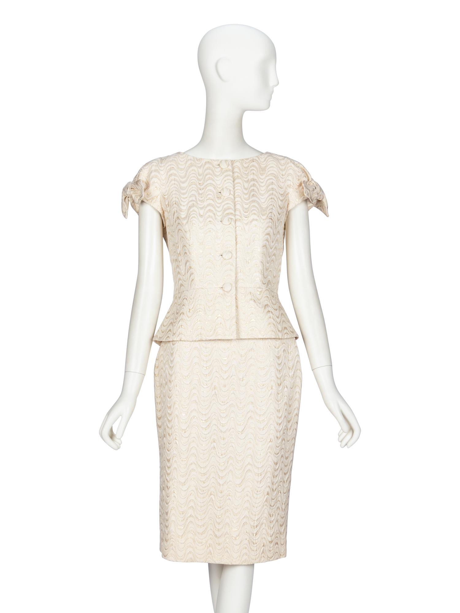 Christian Dior by John Galliano , Brocade Skirt Ensemble, 2009