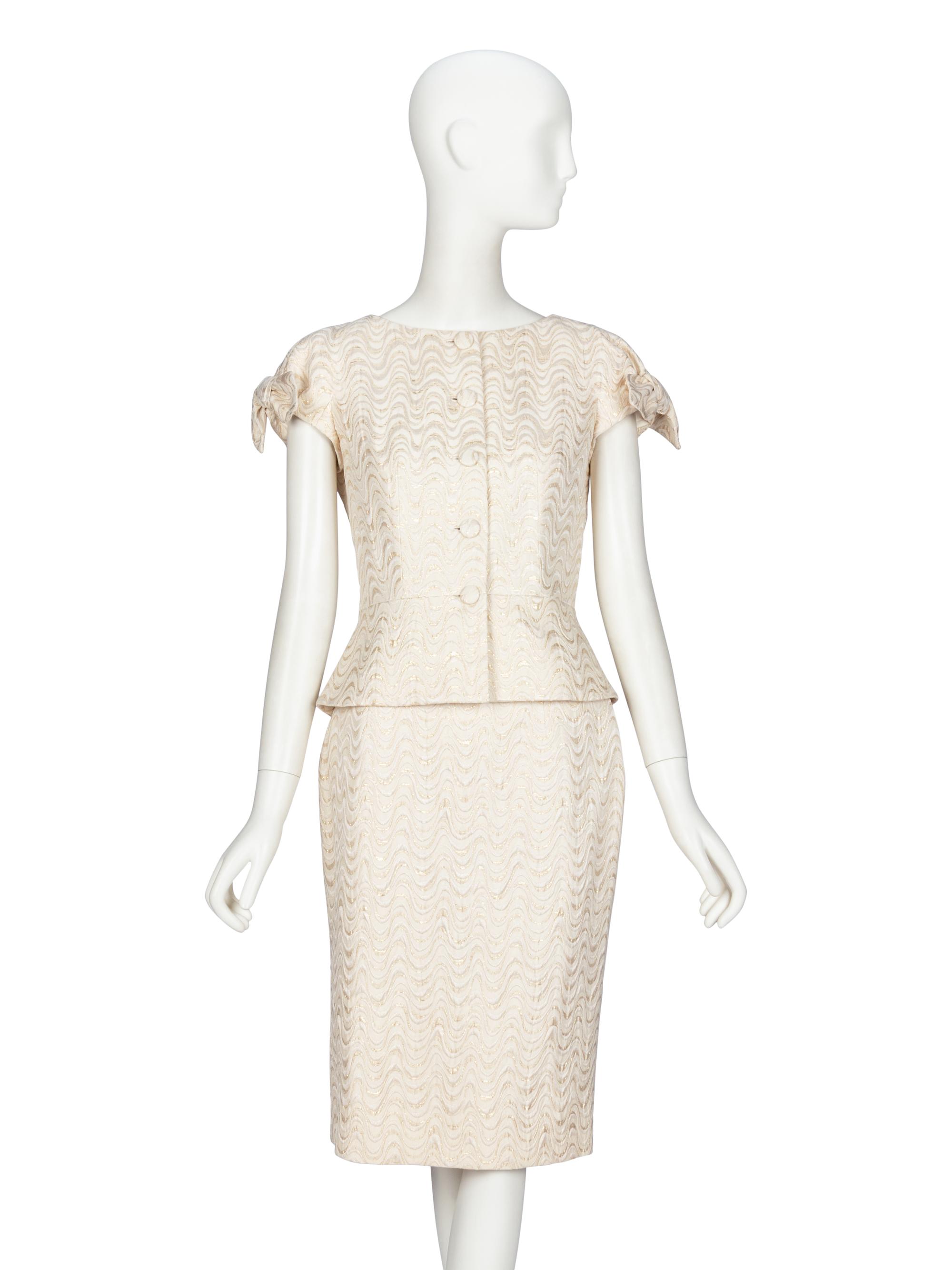 Christian Dior by John Galliano , Brocade Skirt Ensemble, 2009