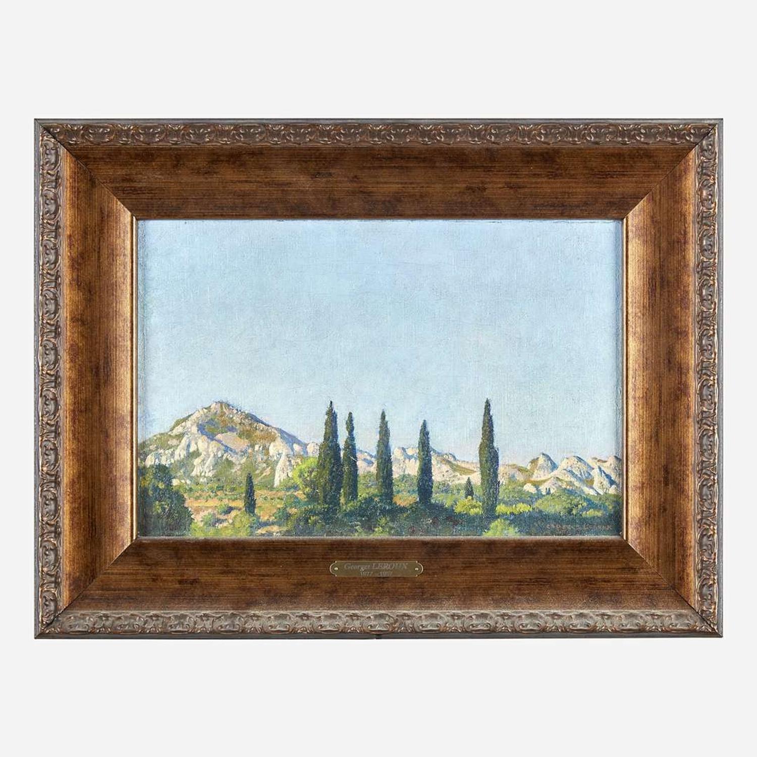 Georges Paul Leroux (French, 1877–1957) A Pair of Landscapes