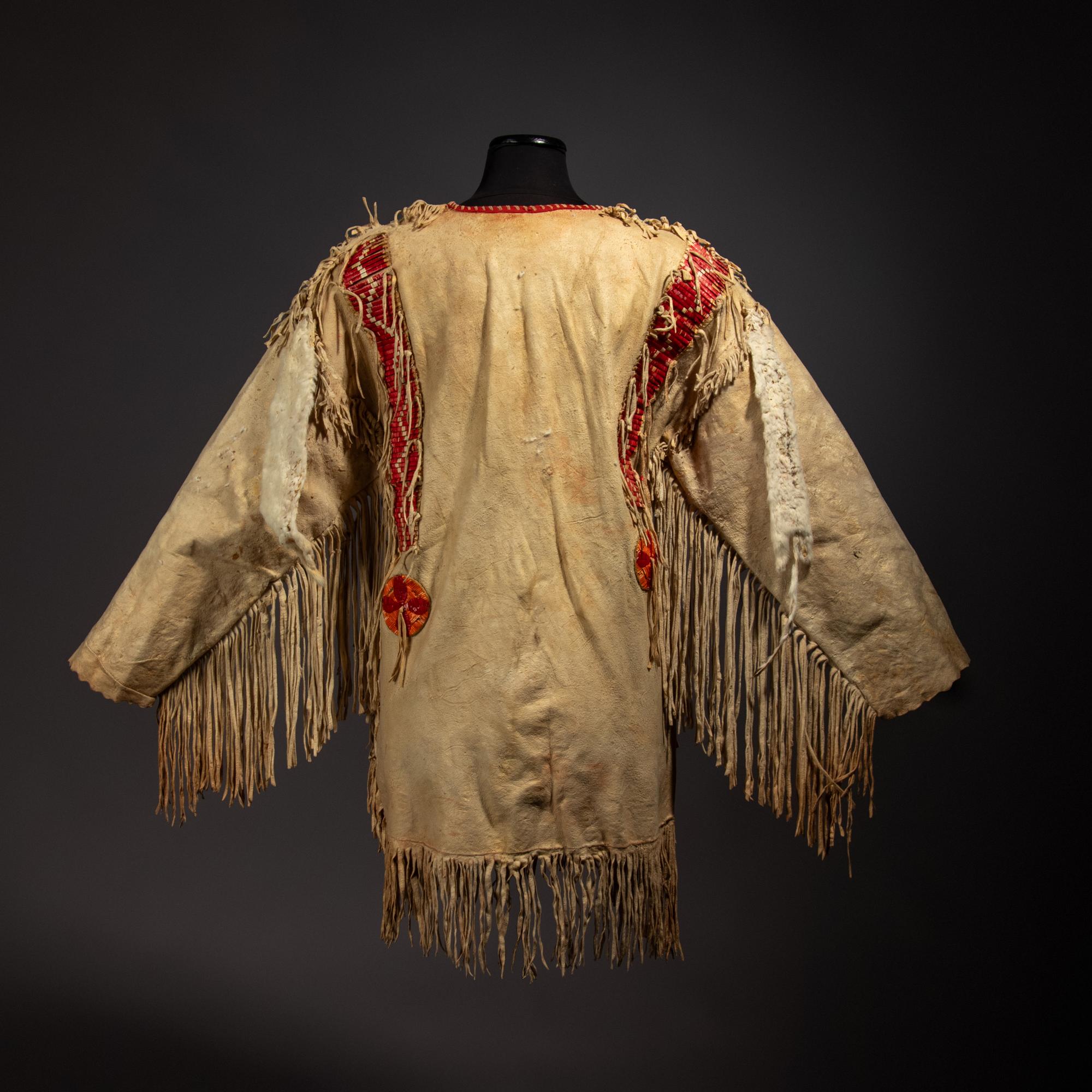 Sioux Quilled Hide Shirt