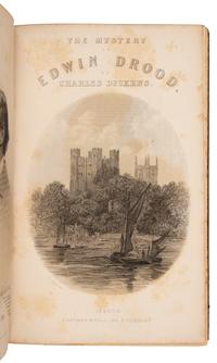 DICKENS, Charles (1812-1870). The Mystery of Edwin Drood. London: Chapman and Hall, April-September 1870.