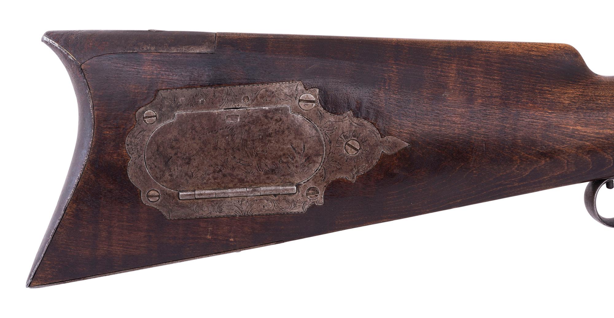 Shortened J&S Hawken Percussion Plains Rifle