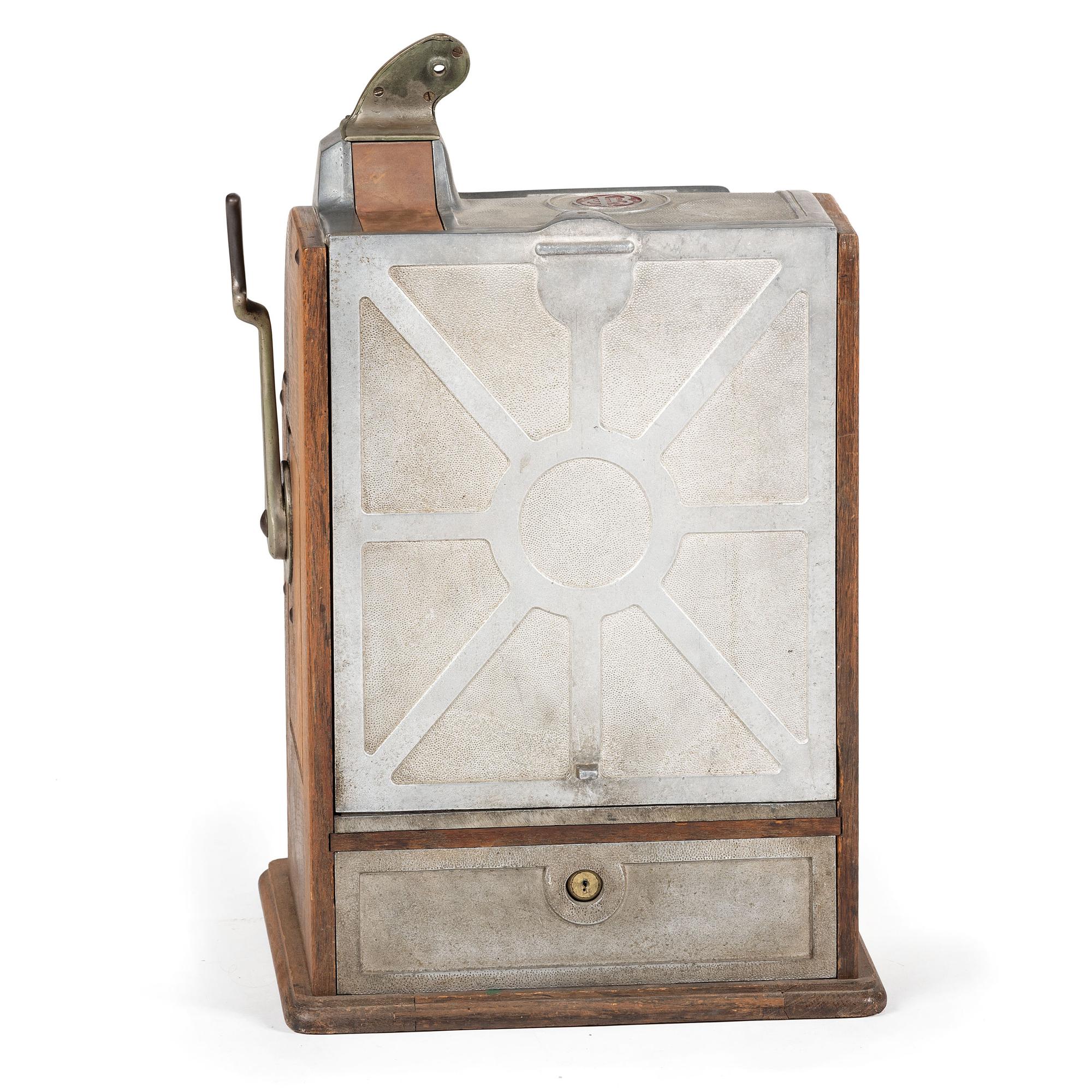An O.D. Jennings Five-Cent 'Dutch Boy' Slot Machine
