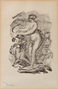 Femme au cep de vigne, Variation 1, ca 1904