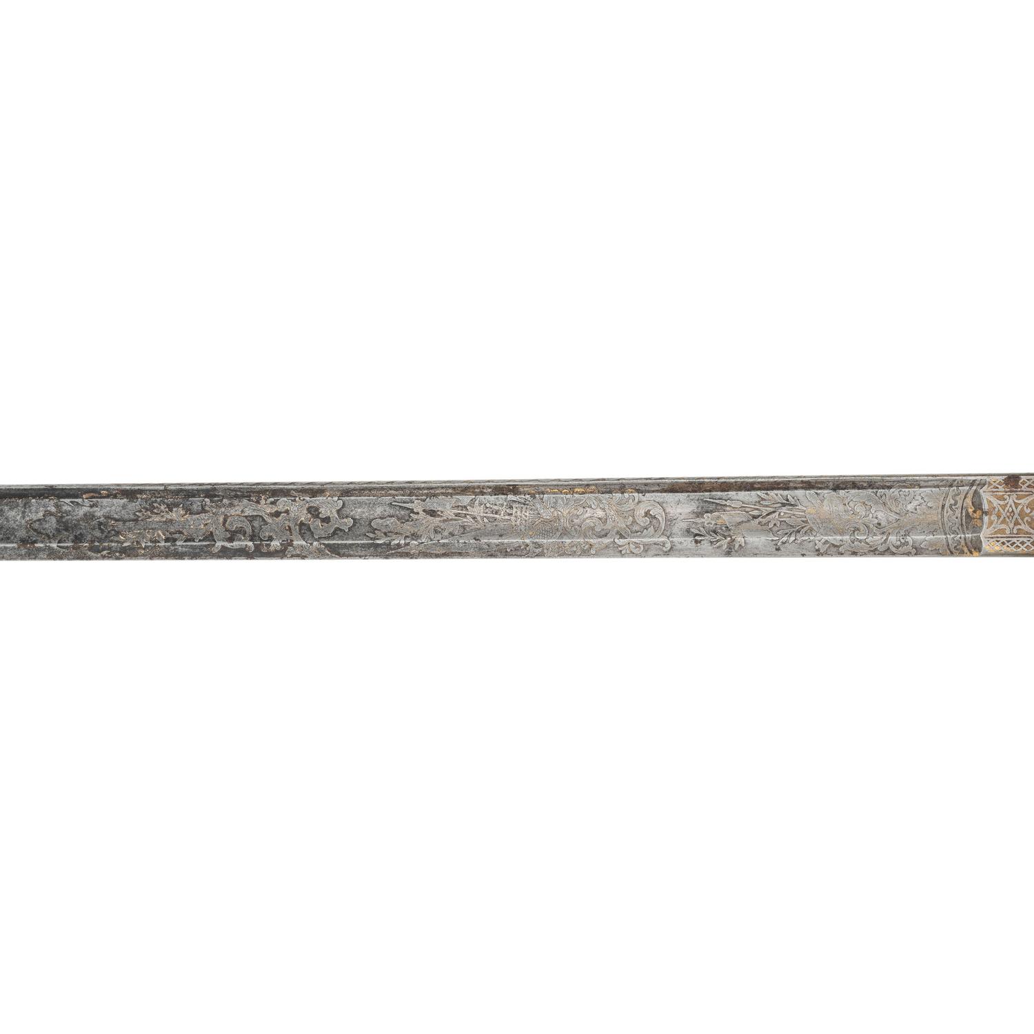Pre-Civil War Silver Hilted Eagle Pommel Militia Presentation Sword of John Starkweather - Milwaukee Light Guard and later Civil War General