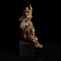 A Nepalese gilt copper alloy figure of Vasudhara 尼泊尔持世菩萨鎏金铜造像 12th century or later ???????