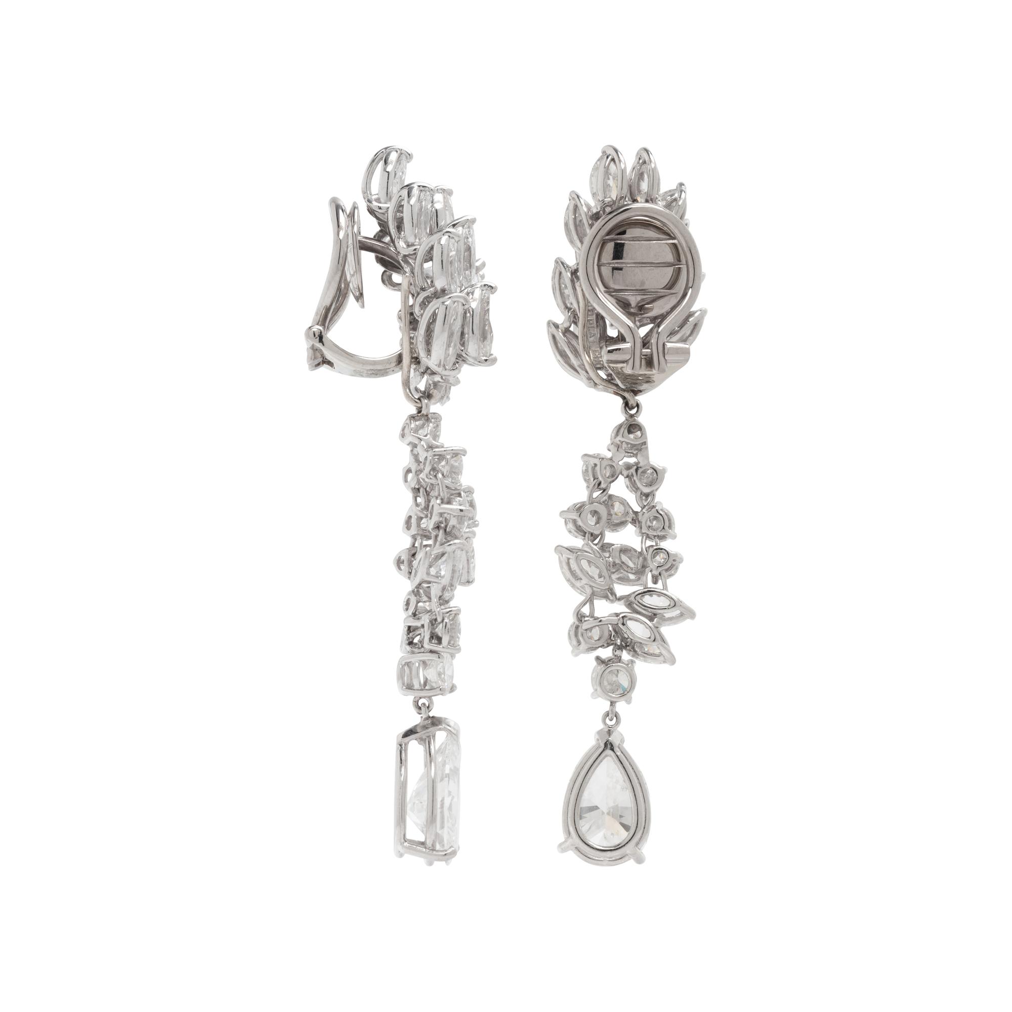 DIAMOND CONVERTIBLE PENDANT EARRINGS