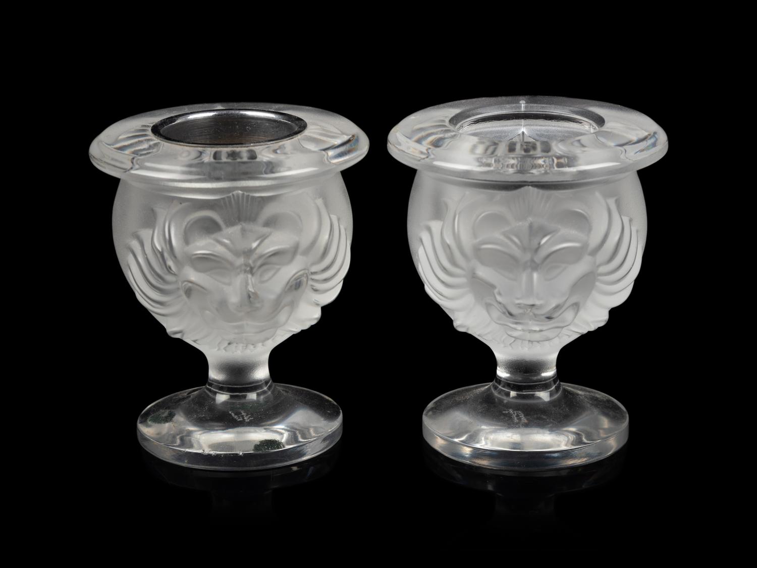 A Collection of Lalique Glass Table Articles