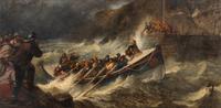 The Return (Saved from the Wreck) , 1859