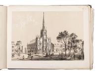 [CHICAGO]. KURZ, Louis (1834-1921). A group of 8 prints from Chicago Illustrated depicting pre-fire Chicago. Chicago: Jevne & Almini, 1866