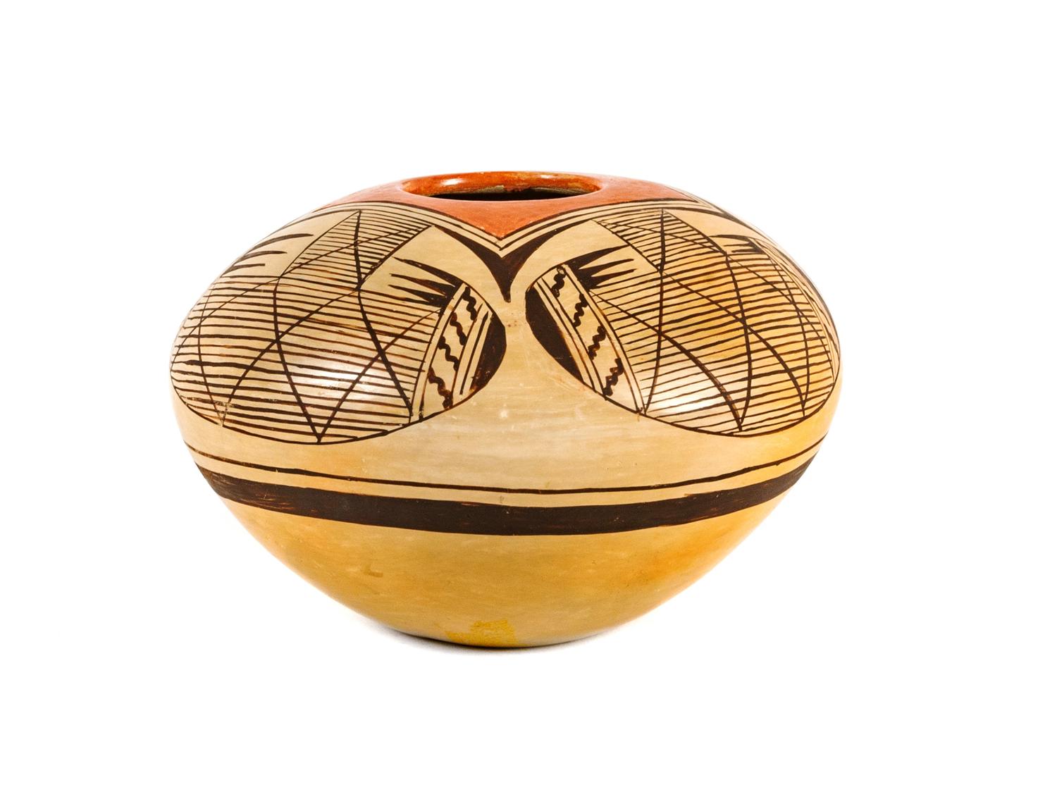 Elva Nampeyo Height 4 x Width 6 1/4 inches — (Hopi, 1926-1985)