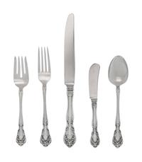 An American Silver Flatware Service
