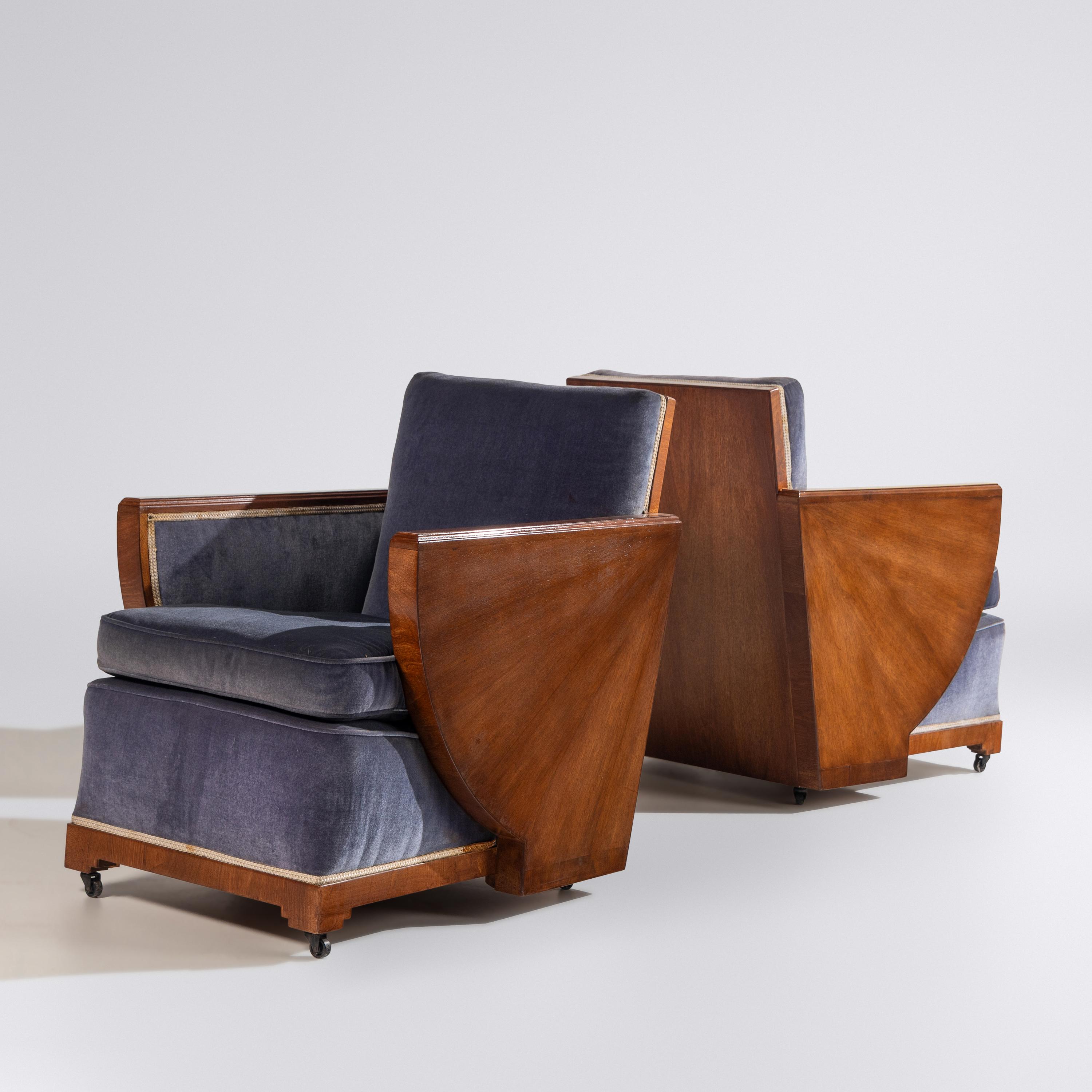 Art Deco Early 20th Century — Three-Piece Seating Suite
