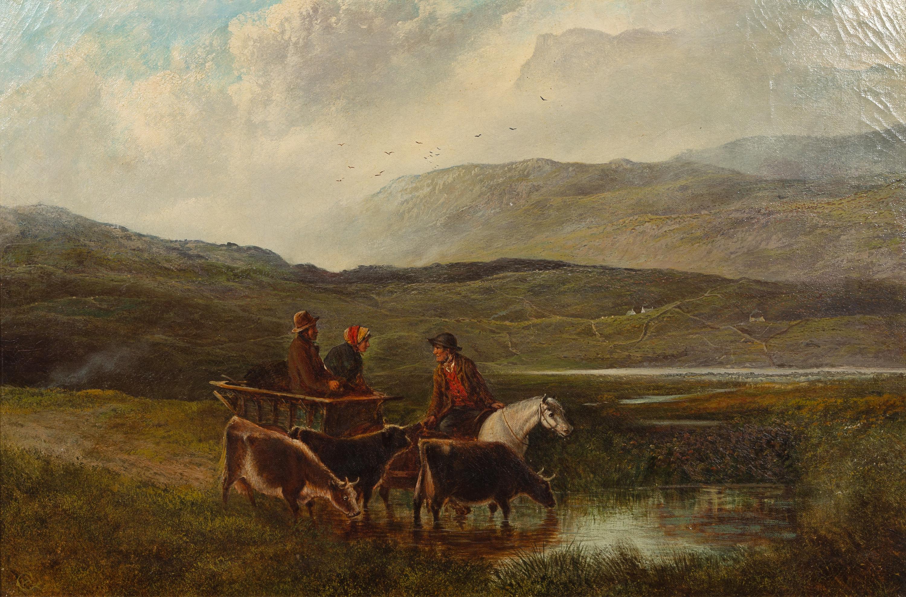 Alfred H. Green, (British, 1844-1862), Crossing
