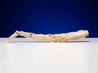 Nunivak Island Carved Cribbage Board