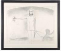 Bo Bartlett (American, b. 1955) - Maquette for Justice Mural