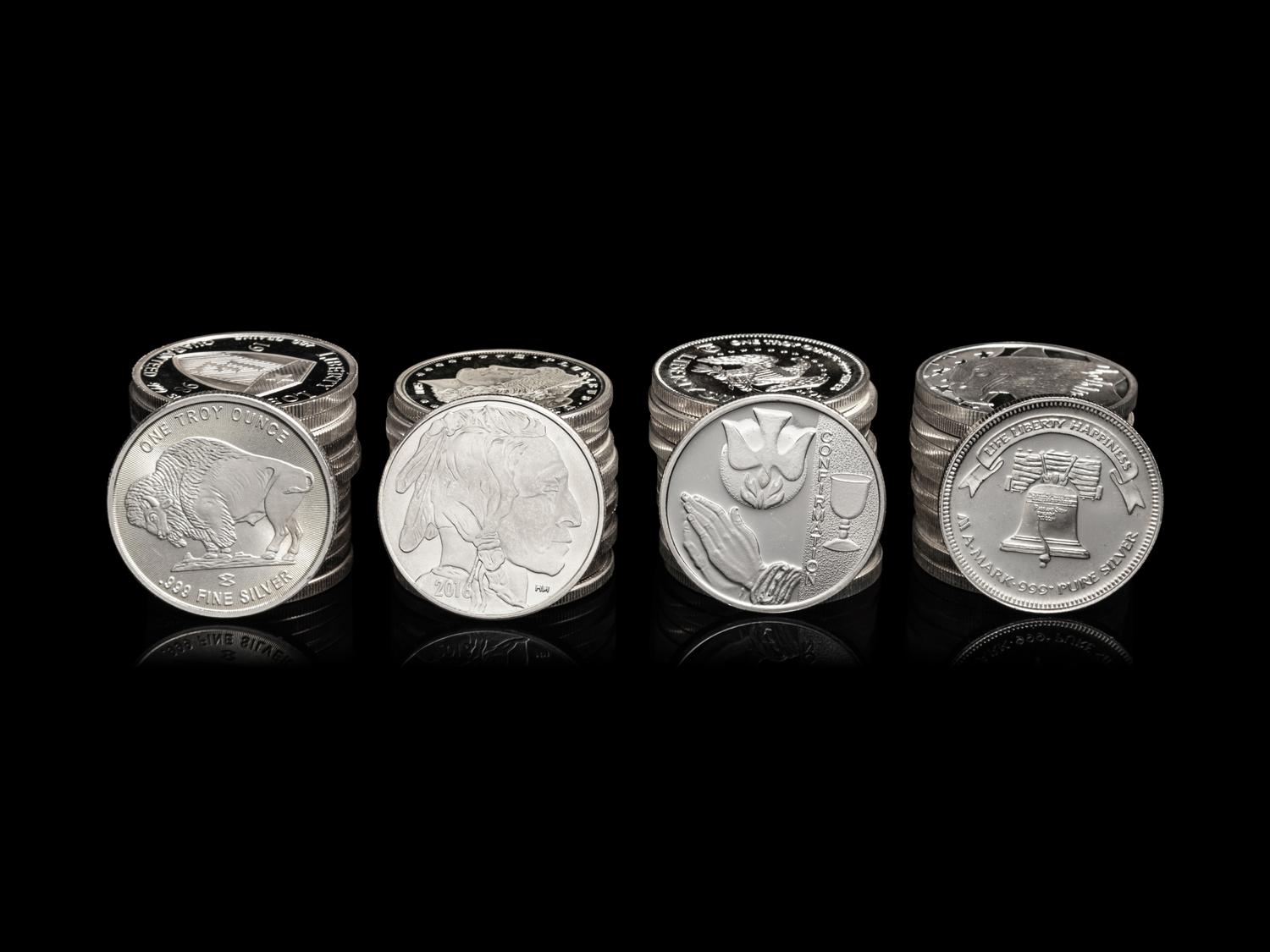 [PRIVATE ISSUE] Fifty 1-Troy Oz. Silver Rounds