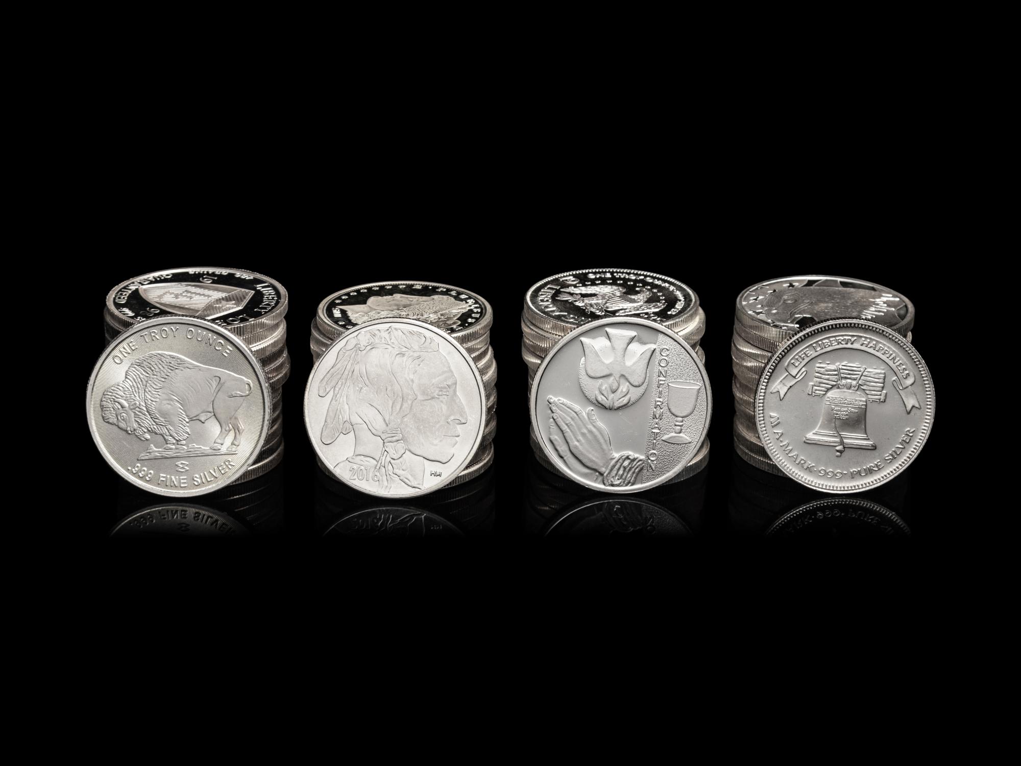 [PRIVATE ISSUE] Fifty 1-Troy Oz. Silver Rounds