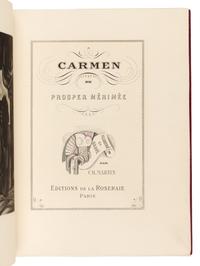 [BINDINGS]. [LÉOTARD, GENEVIÈVE - BINDER]. A group of 2 works in fine Art Deco bindings by Léotard.