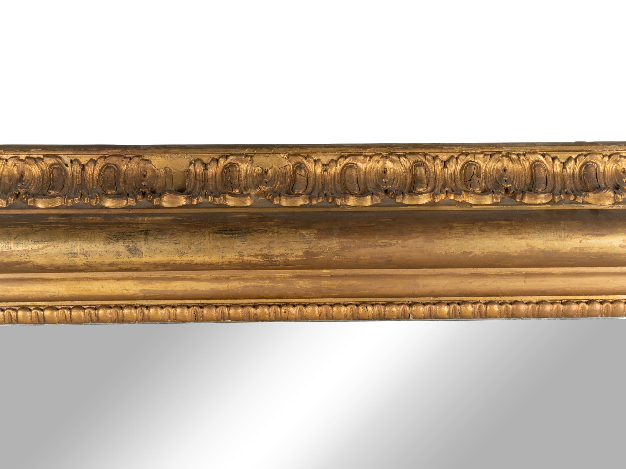 A Continental Giltwood Mirror