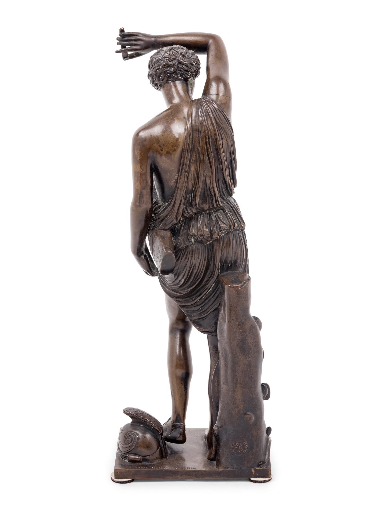 A French Bronze Figure of Diana