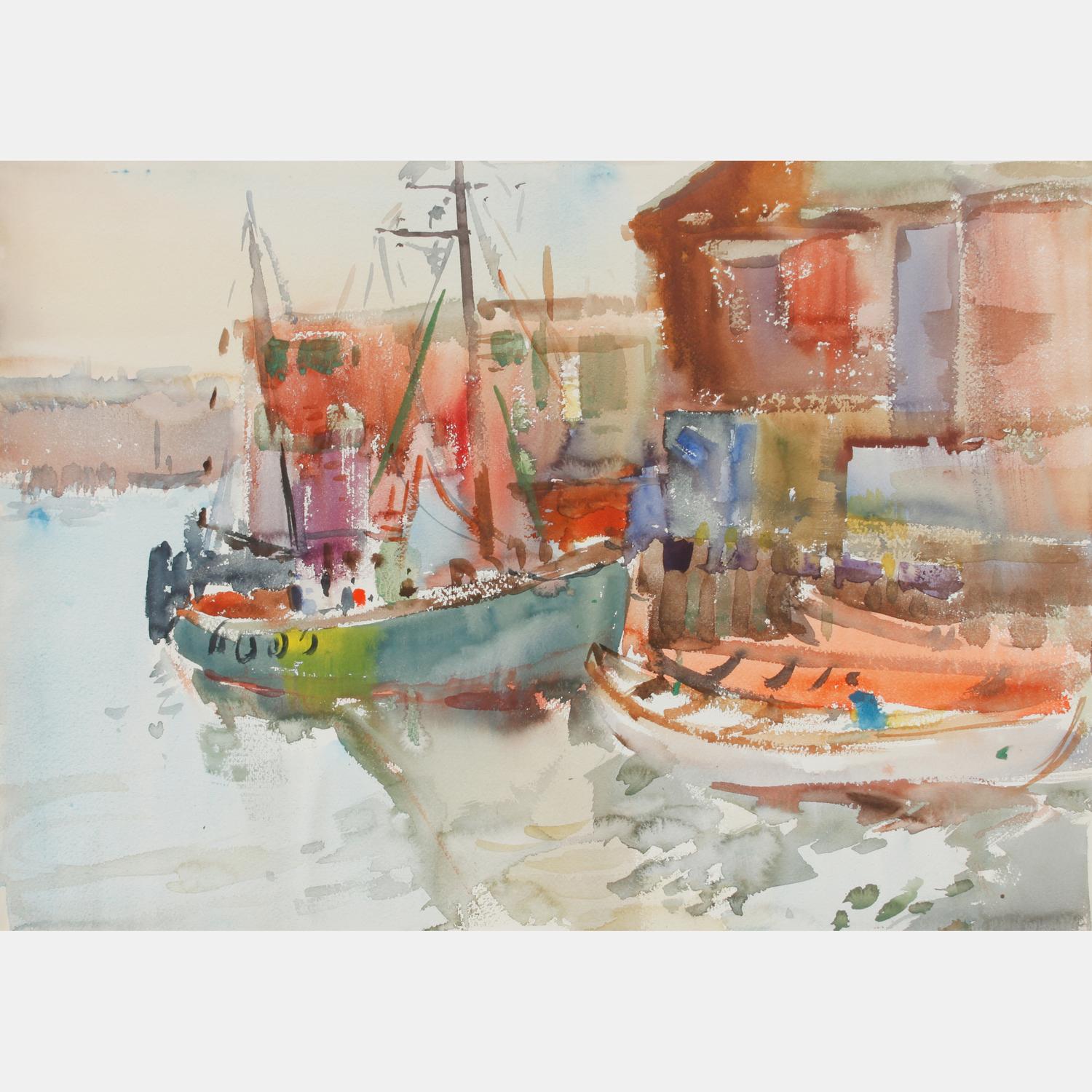 Harbor Scene
