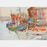 Harbor Scene