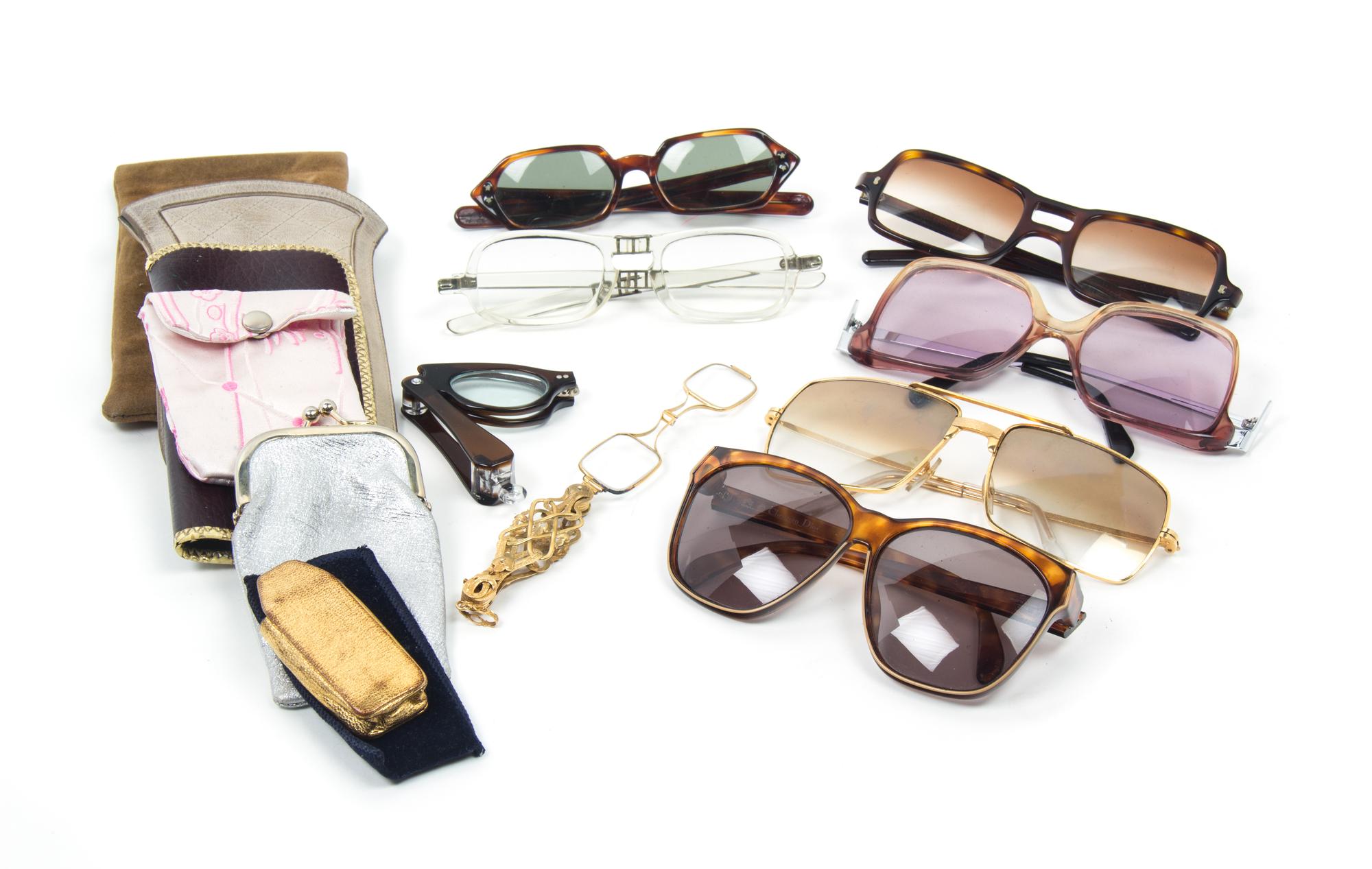 An Assortment of Prescription Glasses,