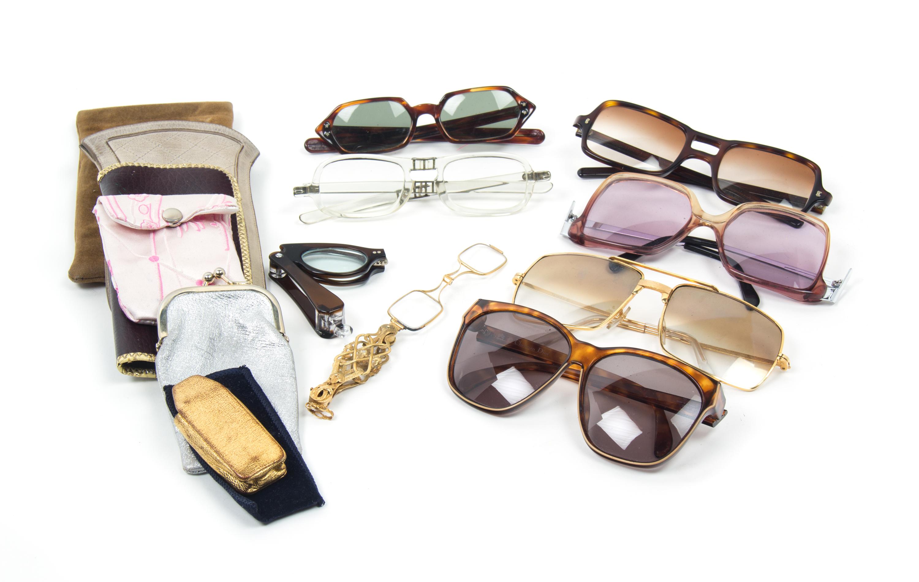 An Assortment of Prescription Glasses,