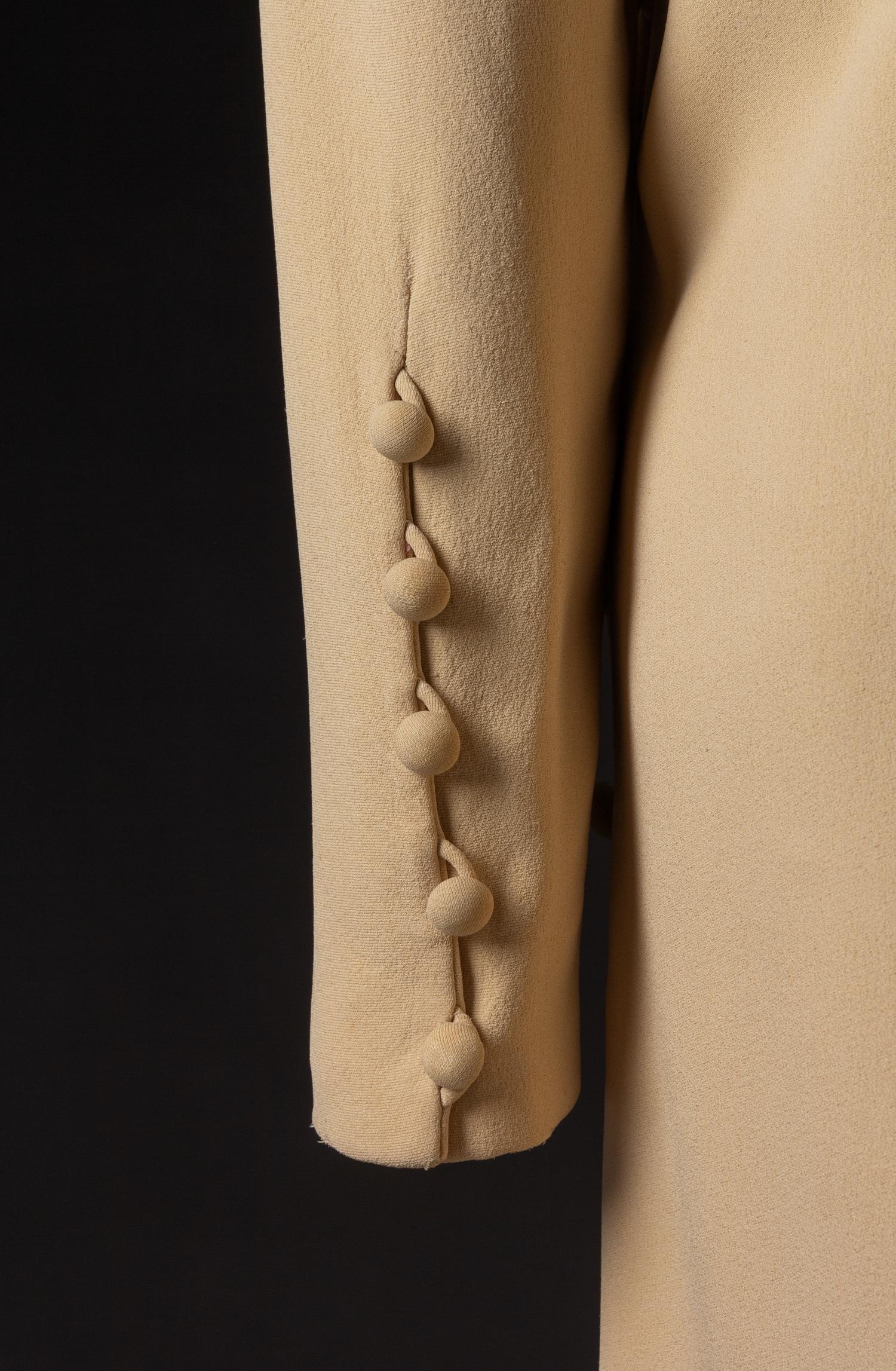 Christian Dior by Marc Bohan Haute Couture Dress, Autumn-Winter 1971 — Worn by Dame Olivia de Havilland