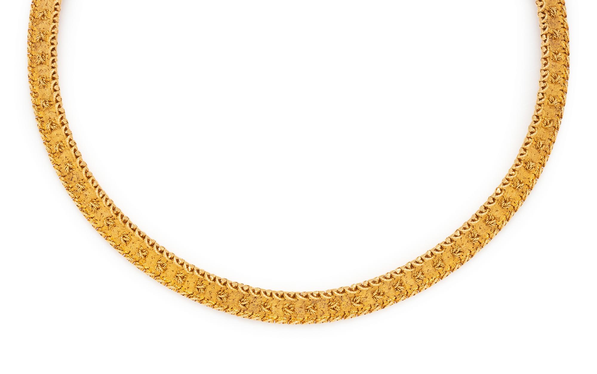 PATEK PHILIPPE, YELLOW GOLD NECKLACE
