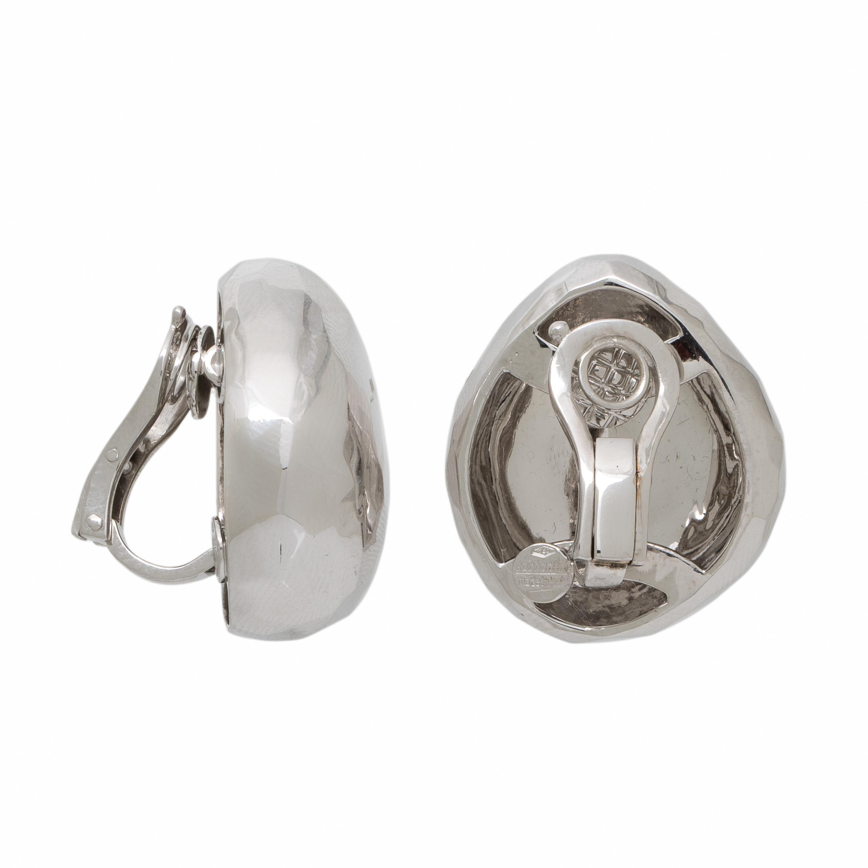 Sabbadini, White Gold Earrings