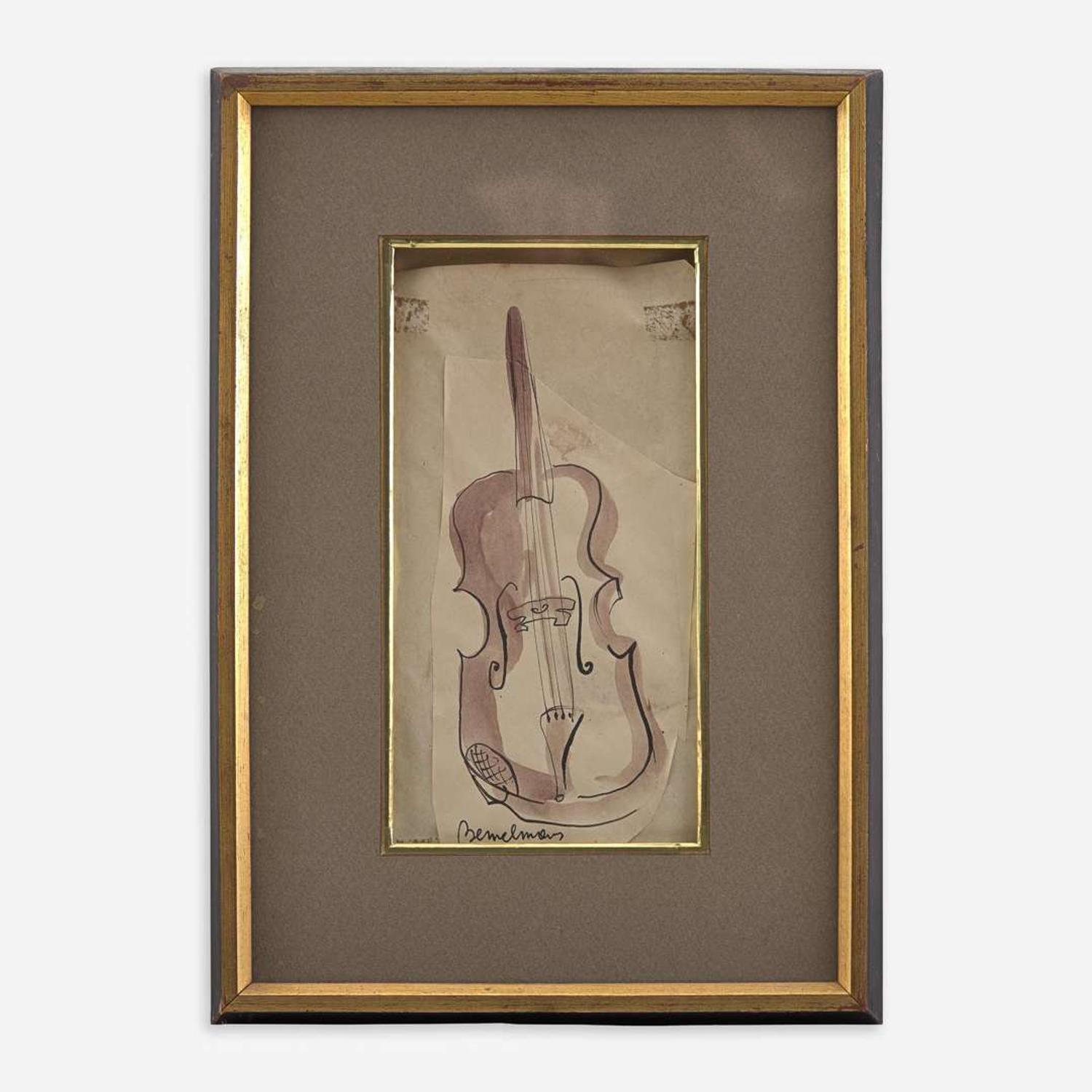 Ludwig Bemelmans (American, 1898–1962) Violin