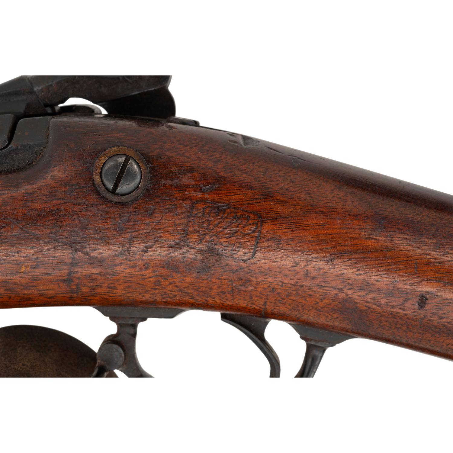 Altered Springfield Model 1884 Trapdoor Rifle