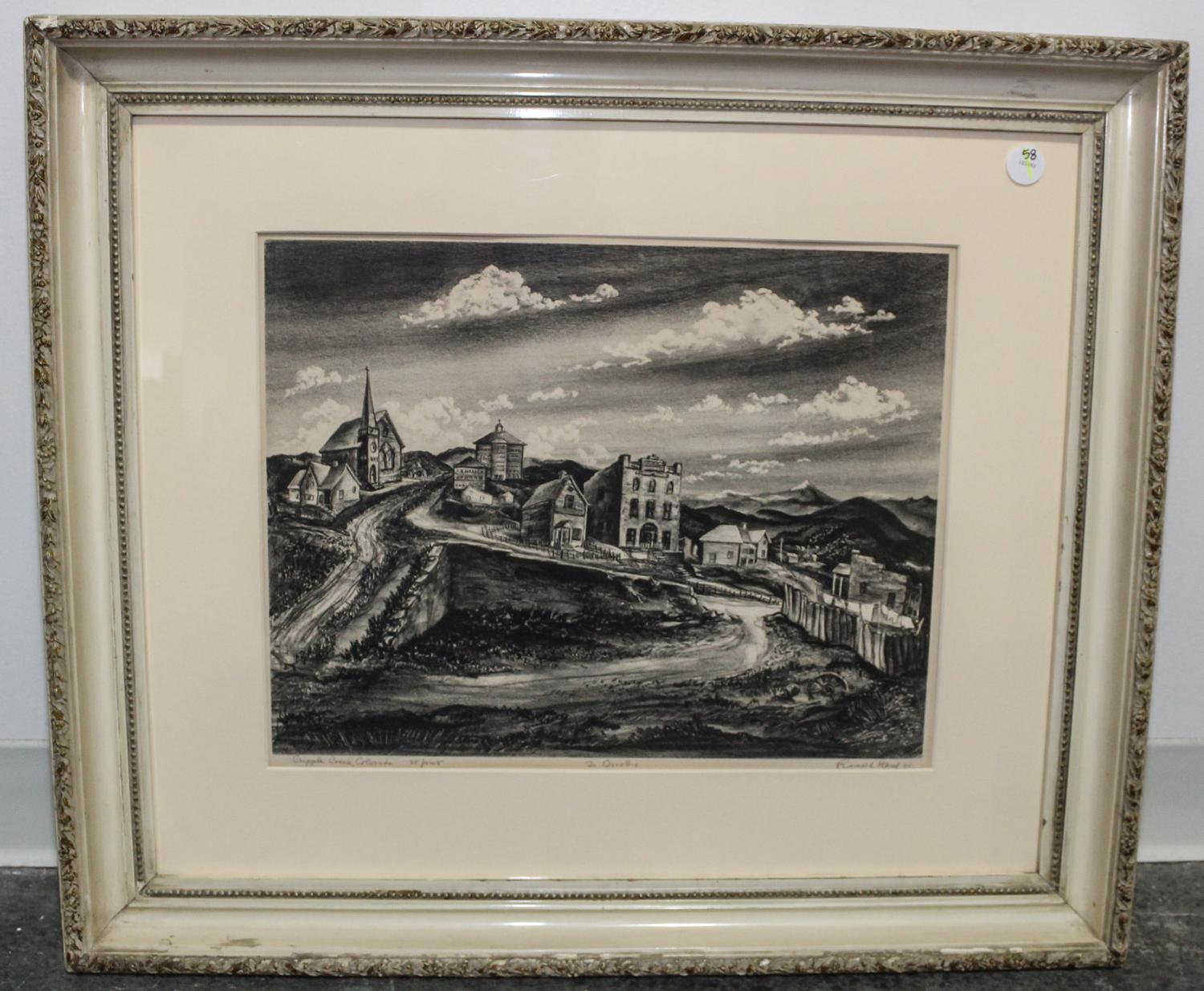 Reginald H. Neal, (American, 1909-1992), Cripple Creek, Colorado