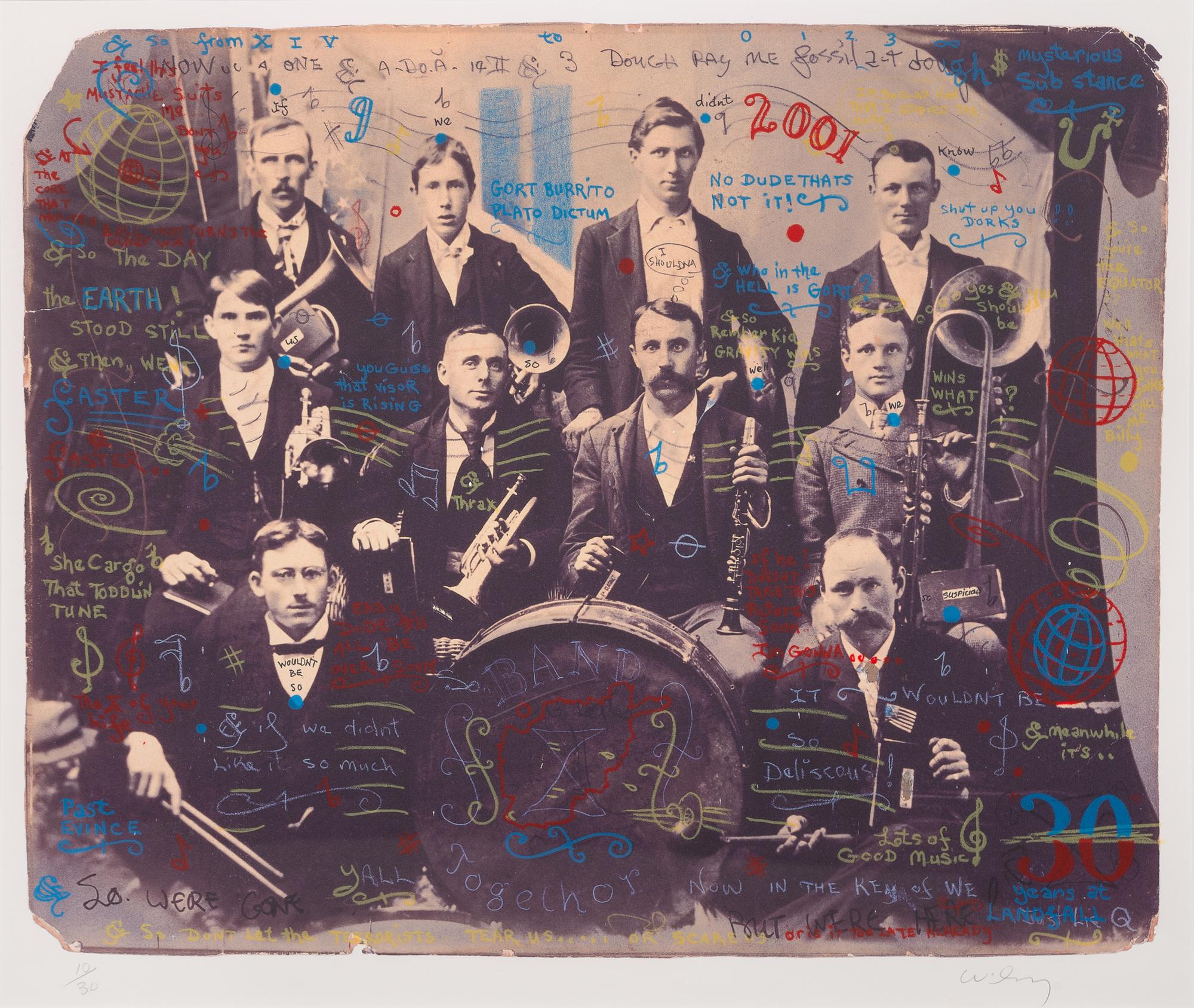 William T. Wiley, (American, b. 1937), Band Together, 2002