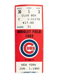 An Eddie Murray Game Used Bat,