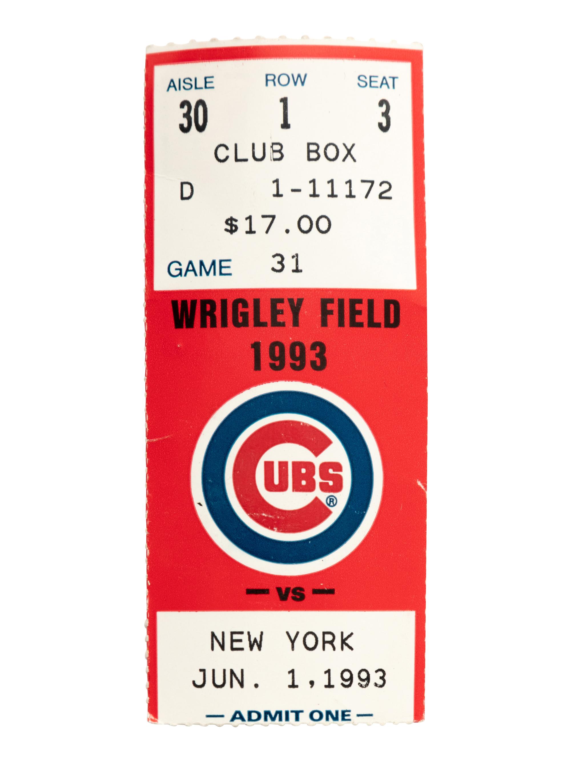 An Eddie Murray Game Used Bat,