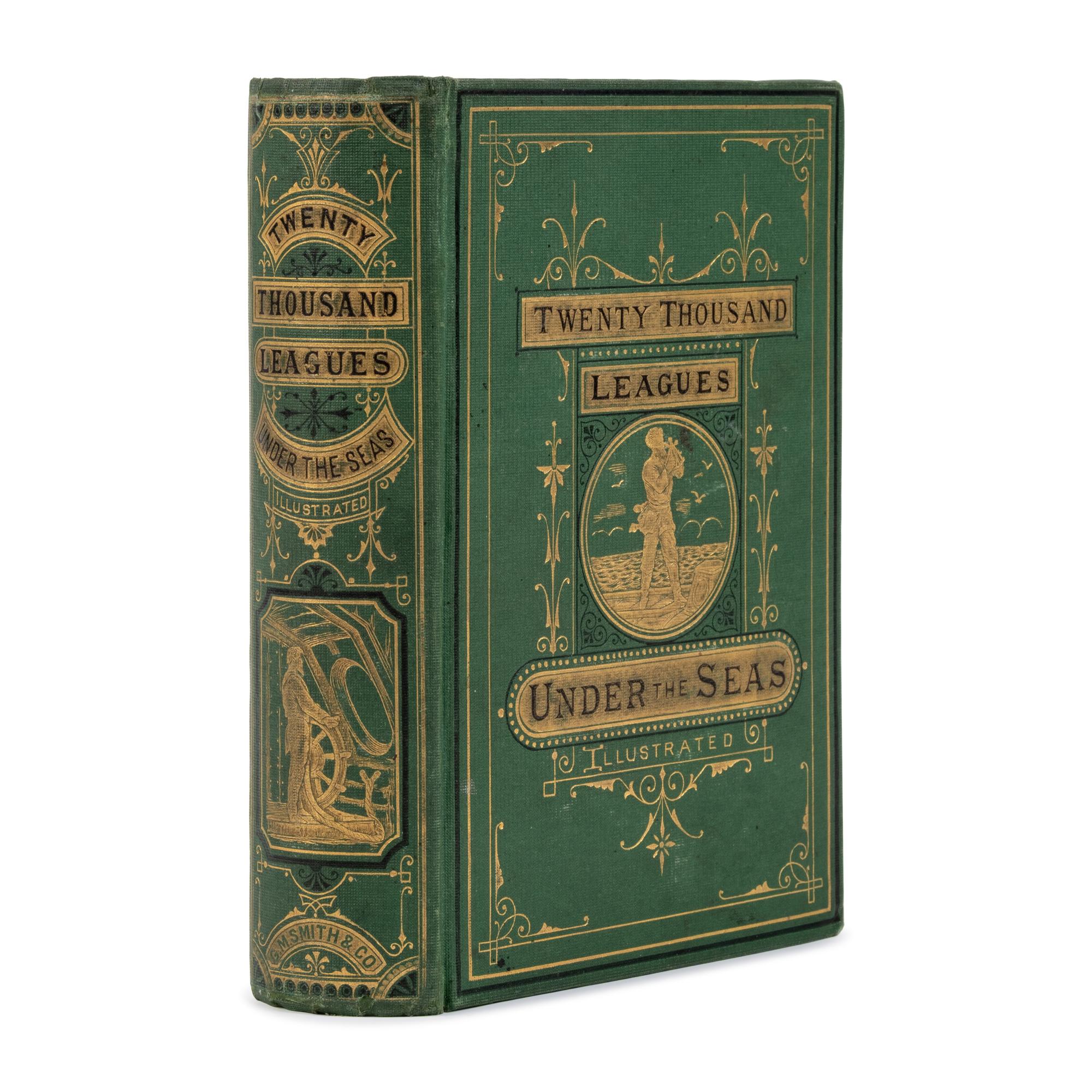 Verne, Jules (1828-1905). Twenty Thousand Leagues Under the Seas. Boston: Geo. M. Smith, 1873.
