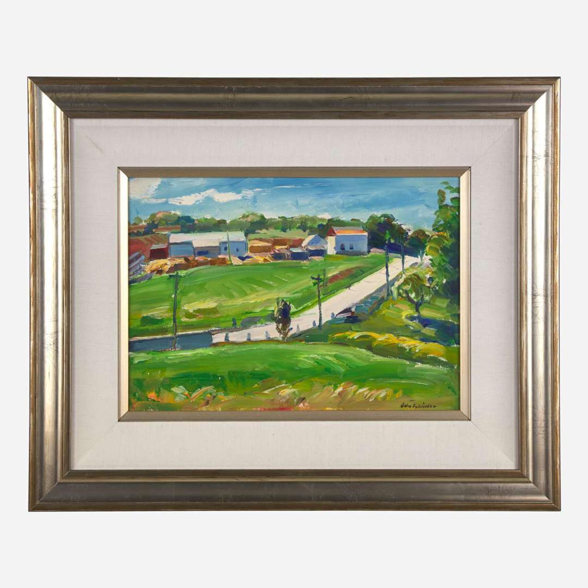 John Fulton Folinsbee (American, 1892–1972) Road to Easton