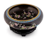 A Chinese Cloisonné Circular Bowl
