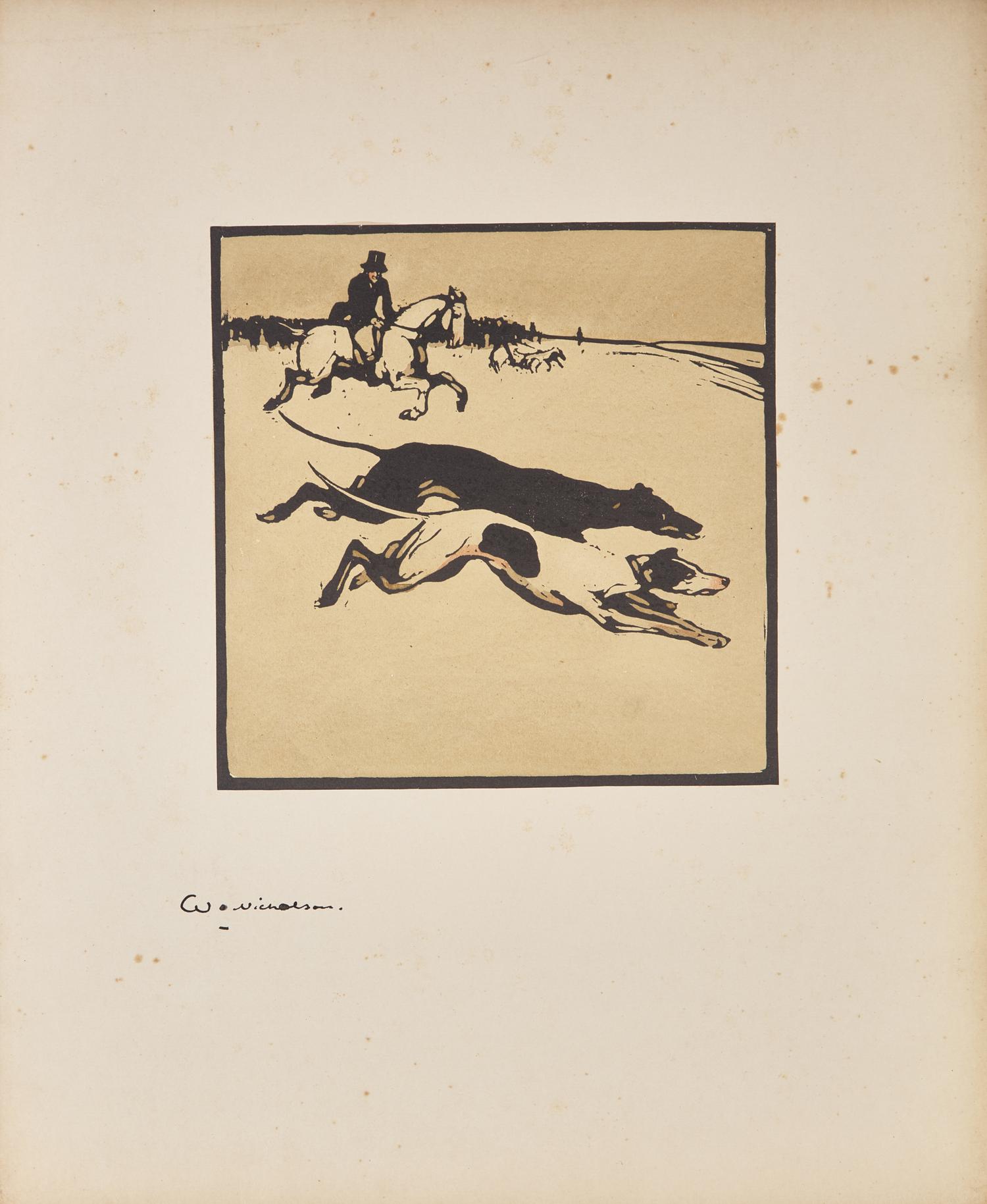 Nicholson, William, and Rudyard Kipling. An Almanac of twelve Sports