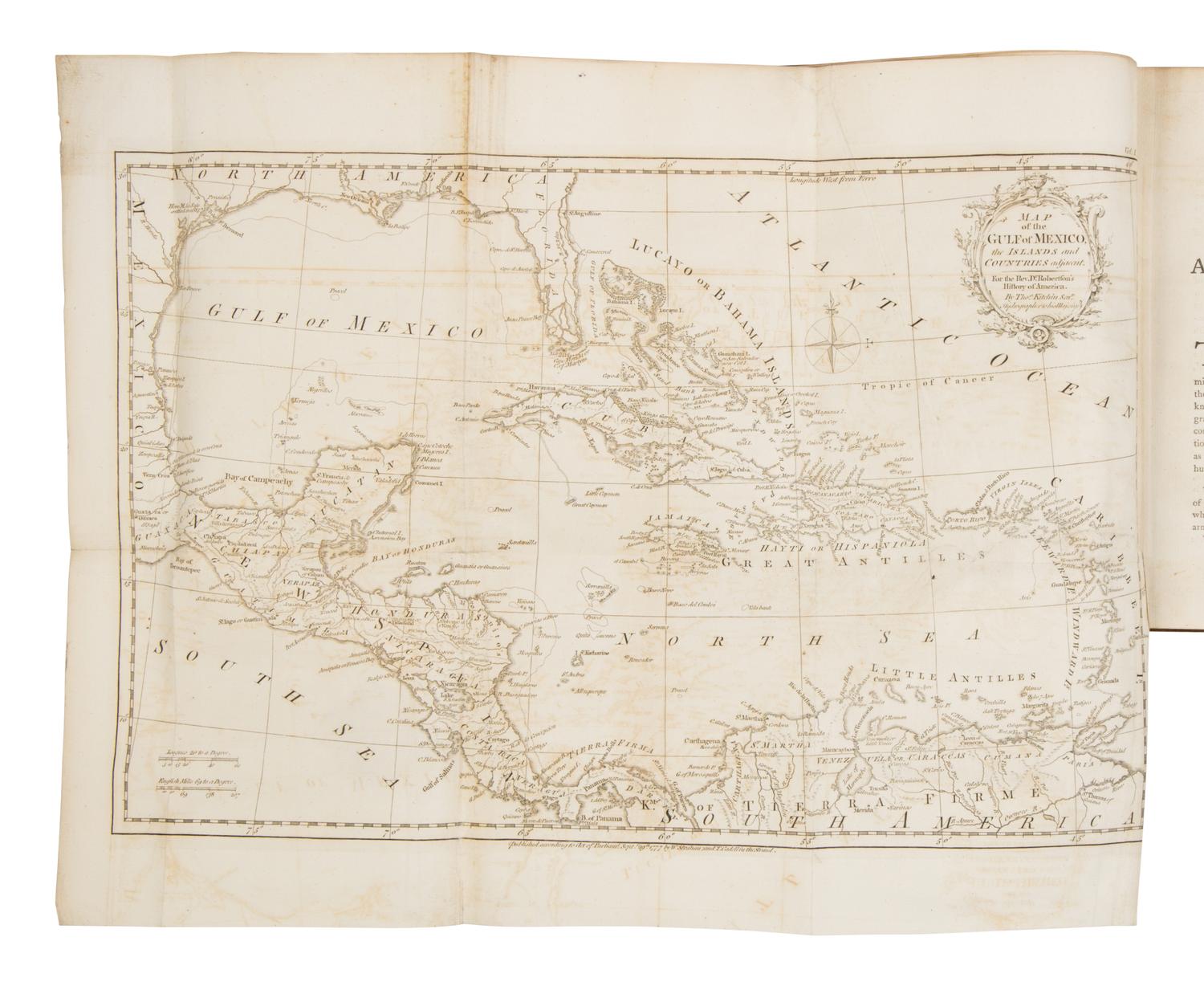 Robertson, William (1721-1793). The History of America . London: Printed for W. Strahan, et al., 1778.