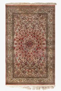 A Nain Silk Rug