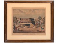 [TRANSPORTATION]. SUMMERS, W., artist. HUNT, C., engraver. ACKERMANN & Co., publisher. The "Enterprise" Steam Omnibus.