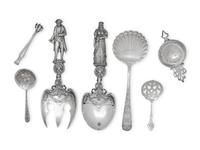 A Collection of Silver Flatware Articles