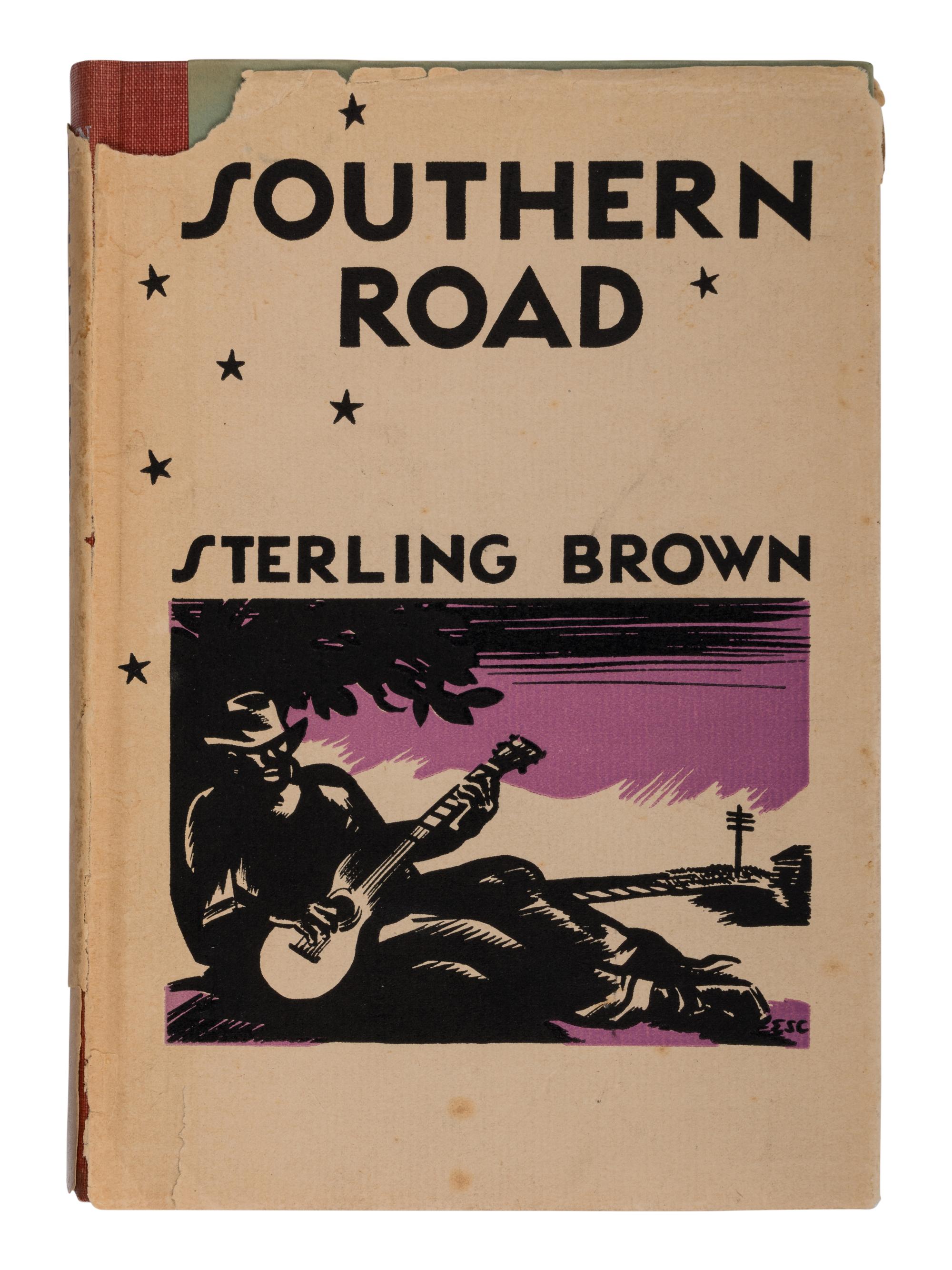 [HUGHES, Langston (1901-1967)]. BROWN, Sterling A. Southern Road . New York: Harcourt, Brace and Company, 1932.