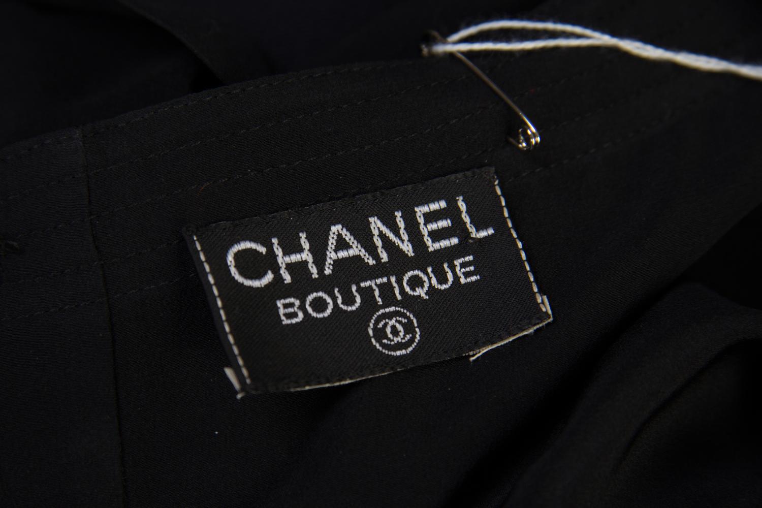 A Pair of Chanel Black Pleated Pants,