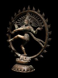 An Indian Bronze Figure of Dancing Shiva