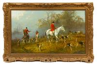 Gilbert Scott Wright, (British, 1880-1958), The Hunt